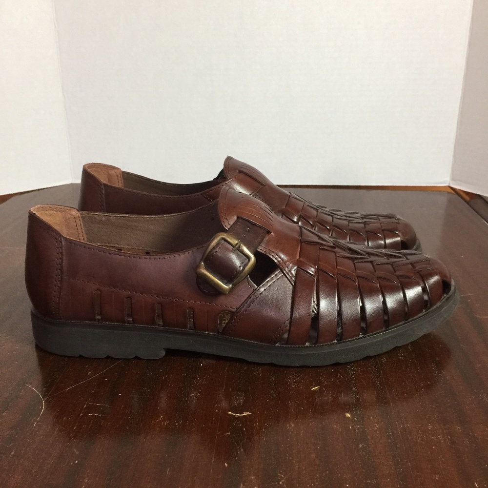 Trader Bay Size 10 Mens Leather Upper Albert Shoe